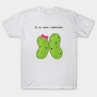 Valentine Pickle - Pickles in love | 'Tu es mon cornichon' T-Shirt